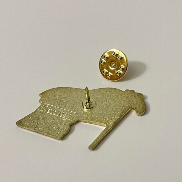 Vtg 2001 Enduring Freedom American Flag Statue Of Liberty Patriotic Lapel Pin - Picture 8 of 10